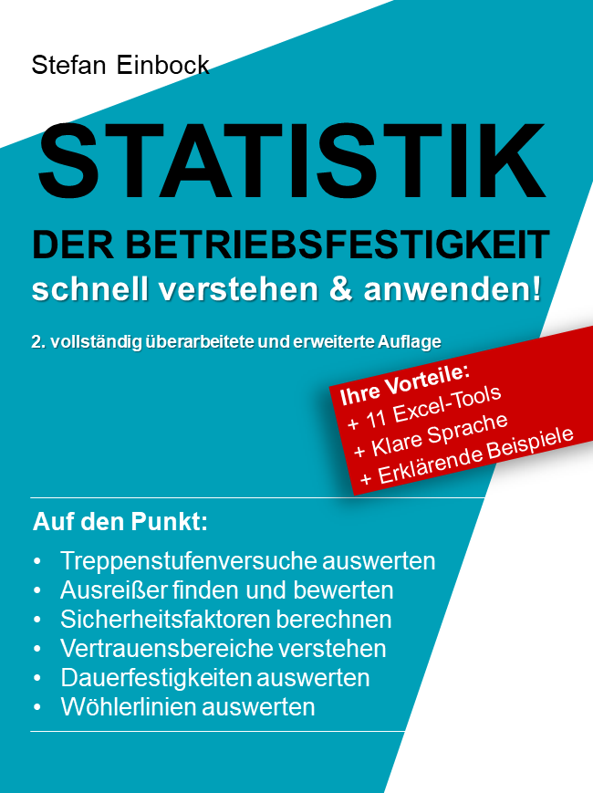 EinbockAkademie Buch – Statistik der Betriebsfestigkeit DIN 50100 Betriebsfestigkeitsversuche auswerten und planen