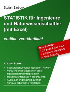 Buch STATISTIK für Ingenieure und Naturwissenschaftler (mit Excel)