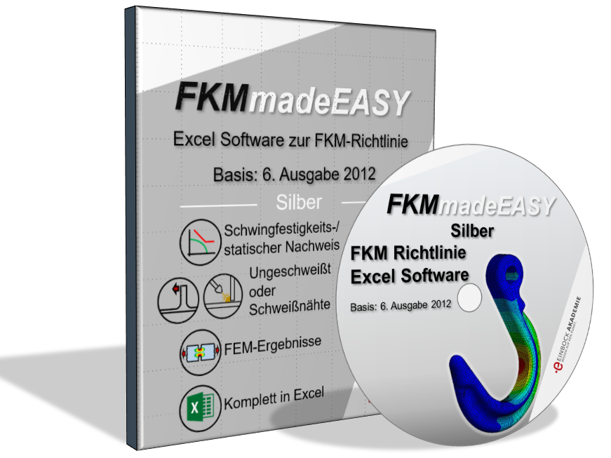 easyFKM-Silber: die Excel Software zur FKM-Richtlinie